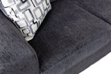 Crew Sectional with Right Chaise - Charcoal thumbnail 3