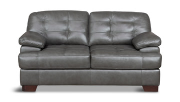 Millard Leather Loveseat 