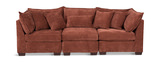 Dino 3 Piece Modular Sofa - Rust thumbnail 1
