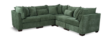 Dino 5 Piece Sectional - Olive