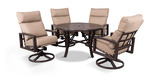 Riverside II 5 Patio Dining Set thumbnail 2