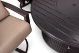 Riverside II 5 Piece Fire Table Chat Set thumbnail 3