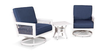Coastal Breeze 3 Piece Chat Set