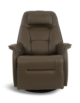 Stockholm Small Leather Rocker Recliner