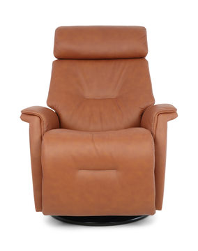 Rome Large Leather Swivel Rocker Recliner