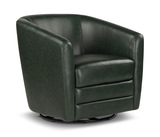 Edith Forest Green Swivel Chair-Forest Green thumbnail 1