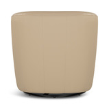 Edith Taupe Swivel Chair-Taupe thumbnail 3