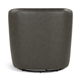 Edith Grey Swivel Chair-Grey thumbnail 3