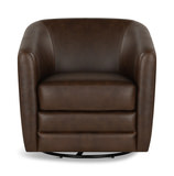 Edith Brown Coffee Swivel Chair-Brown Coffee thumbnail 2