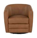 Edith Saddle Swivel Chair-Saddle thumbnail 2