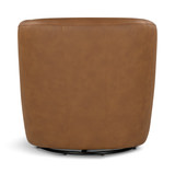 Edith Saddle Swivel Chair-Saddle thumbnail 3
