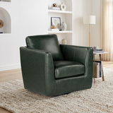 Warren Forest Green Swivel Chair  thumbnail 4