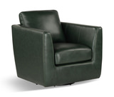 Warren Forest Green Swivel Chair  thumbnail 1
