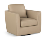 Warren Taupe Swivel Chair  thumbnail 1