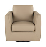 Warren Taupe Swivel Chair  thumbnail 2