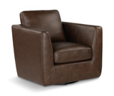Warren Brown Coffee Swivel Chair  thumbnail 1