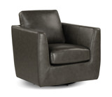 Warren Grey Swivel Chair  thumbnail 1