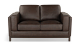 Eleanor Leather Loveseat thumbnail 1