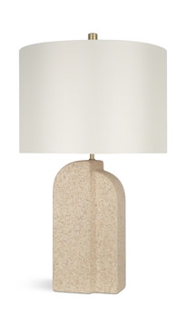 Sculpted Sandstone Table Lamp