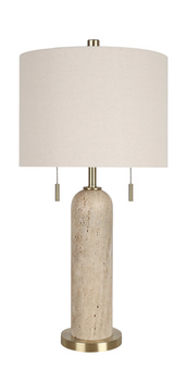 Travertine Elegant Table Lamp