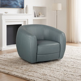 Barron Leather Swivel Chair  thumbnail 4