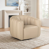 Mariah Leather Swivel Chair  thumbnail 4