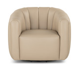 Mariah Leather Swivel Chair  thumbnail 2