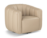 Mariah Leather Swivel Chair  thumbnail 1