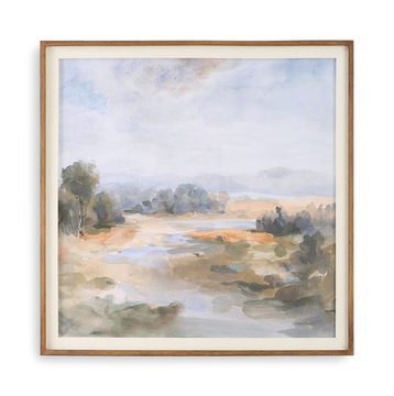 River Afternoon Framed Art