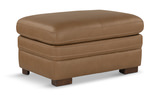 Baxter Leather Ottoman thumbnail 1