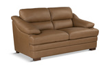 Baxter Leather Loveseat thumbnail 2