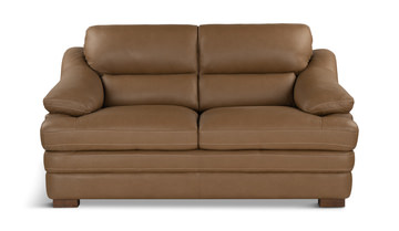 Baxter Leather Loveseat