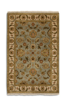 Handknotted 4′0″ x 6′1″ 