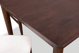 Silas Square Extension Table With 4 Panel Back Side Chairs thumbnail 3