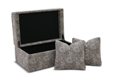 Madeline Storage Ottoman With 2 Pillows thumbnail 3