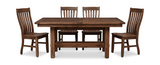 Sutter Mills II Hickory Table With 4 Sutter Mills Chairs thumbnail 1
