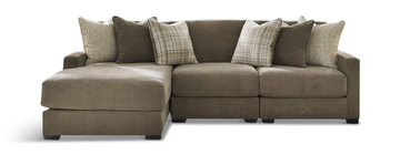Ivy 3 Piece Sofa With Left Arm Chaise
