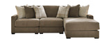 Ivy 3 Piece Sofa With Right Arm Chaise  thumbnail 1