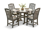 Cottage 5 Piece Patio Dining Set thumbnail 1
