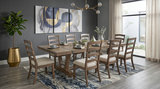 Yellowstone Dining Table With 4 Ladderback Chairs thumbnail 6