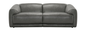 Vogue Leather Power Reclining Loveseat