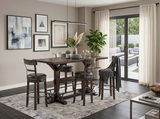 Homestead Grand Pub Table With 4 Swivel Bar Stools thumbnail 6