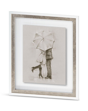 Rainy Day Rendezvous Framed Art