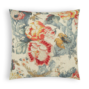 Peking-Blue 22″ Pillow