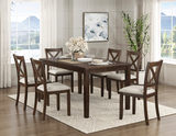 Chai Dining Table With 6 Upholstered Chairs thumbnail 3