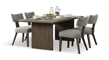 Malibu Dining Table With 4 Side Chairs