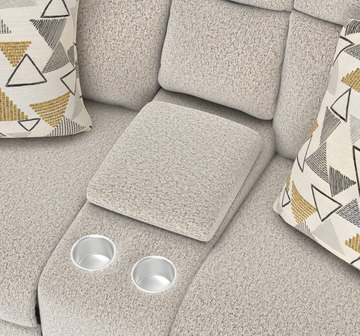 Levi Power Loveseat With Console