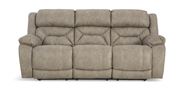Carver Power Sofa - Fog