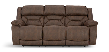 Carver Power Sofa - Walnut
