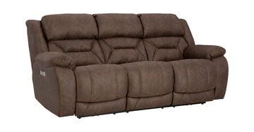 Carver Power Sofa - Walnut